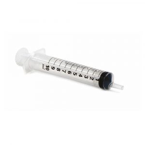 Syringe 10ml, 3 part Luer slip
