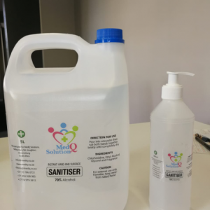 70% Alcohol hand sanitiser (waterless) – 5L