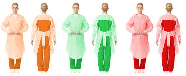 disposable surgical apron