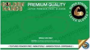 100 x Medium Nitrile Disposable Gloves