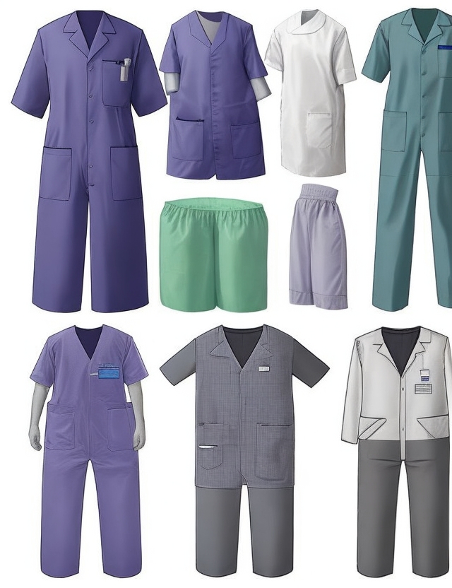 Disposable sterile gowns blue small