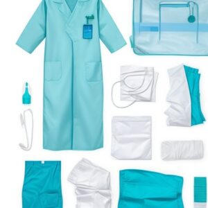 womens black scrub top