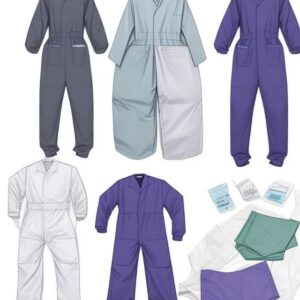 white hospital gowns