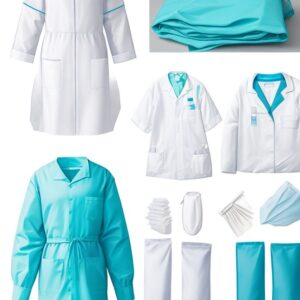 esthetician white coat