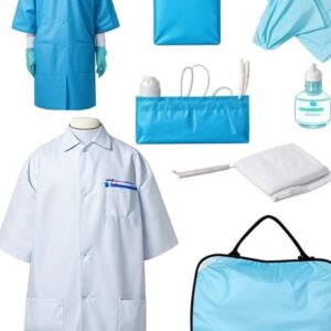 non-woven patient/isolation gown (long sleeve)