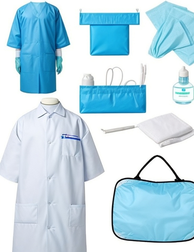 non-woven patient/isolation gown (long sleeve)
