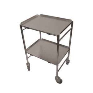 stainless steel instrument trolley