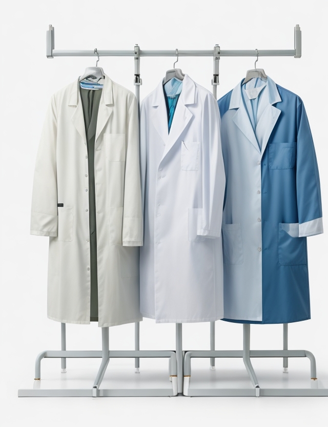 off white Lab coat - Image 6