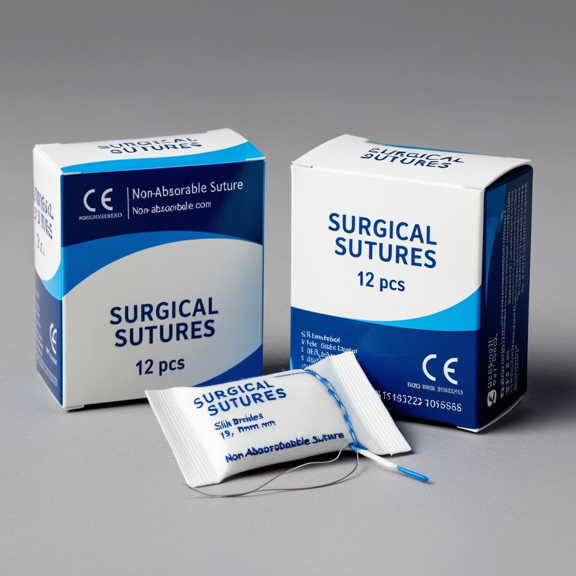 Ethicon Permahand, 6-0 Silk Suture, 18in, P-1, 12/Box 639G - Image 6