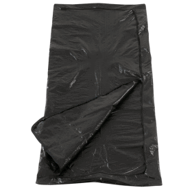 Disposable plastic Body bags-with centre zip Medium