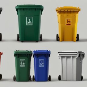 wheelie bin 660l