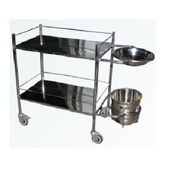 Large size trolley dressing/Washing/plaster _ Epoxy coated