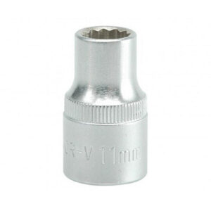Bi-hex Socket – 12 Point – Chrome Vanadium – 1/2″ Connector – Standard Length – 11mm – YT-1273