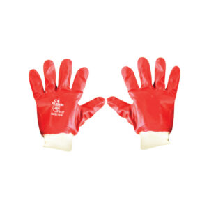 PVC Gloves -Wrist – Red – TOOG726