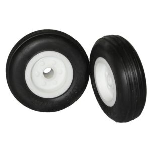Plastic Wheels – Polypropylene – 50mm ⌀ – Pack of 2 – RJTJ50