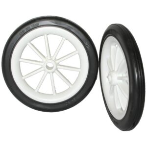 Plastic Spoked Wheels – Polypropylene – 180mm ⌀ – (MOQ 250) – RATB180