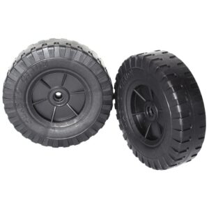 Plastic Wheels – Polypropylene – 100mm ⌀ – Pack of 2 – JEEP100