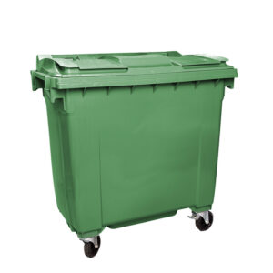 Wheelie Bin – Plastic – 4 Wheel – 770L – Green – Wheelie Bin 770L-green