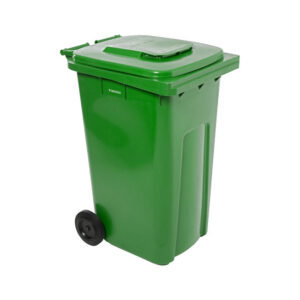 Wheelie Bin – SABS Approved – 240L – Olive Green – Pack of 12 – Wheelie Bin 240L-olive