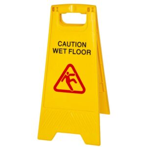 Wet Floor Sign – Econo – Double Sided – 62cm x 30cm