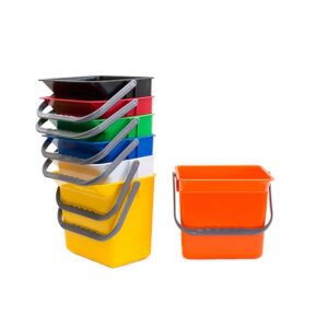 6L Rectangular Plastic Bucket – Colour Options