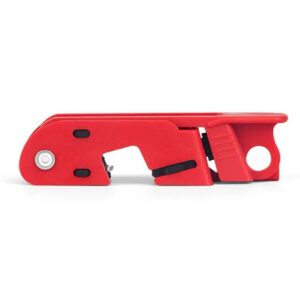 Lockout Circuit Breaker – Grip Tight Small – Nylon – Red – 9 x 4.5 x 2cm