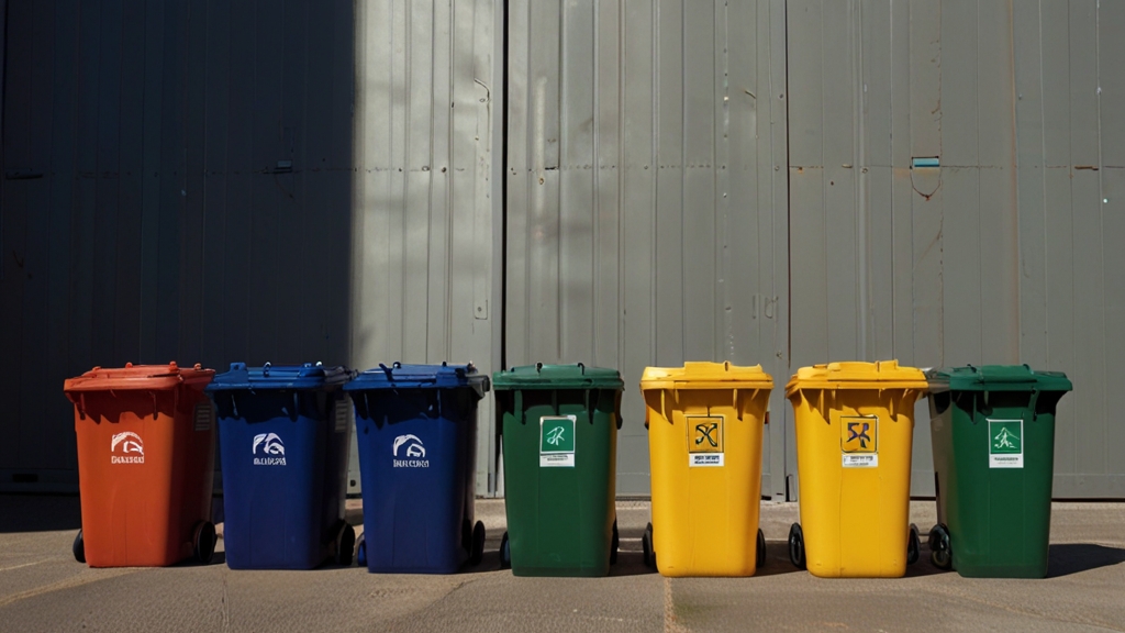 locking wheelie bins