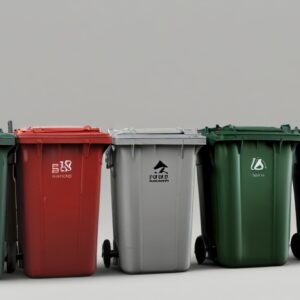 60 litre wheelie bin