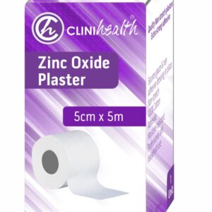 Zinc oxide Plaster Tape 5cm x 5 – Singles