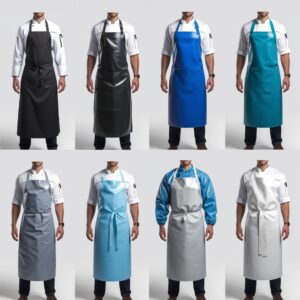 disposable aprons on a roll