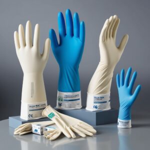 nitrile surgical hand gloves