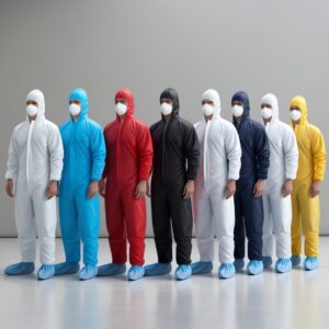 Reusable Coveralls Yellow Large