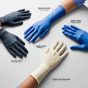 surgical examination gloves