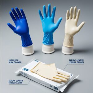 surgical white gloves