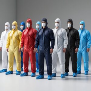 Reusable Coveralls White Large