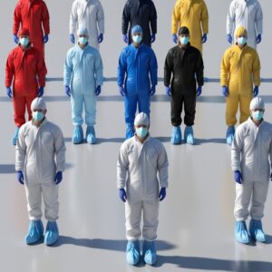 Disposable Coveralls Yellow X Large