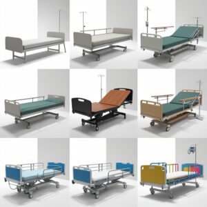 Examination couch bed