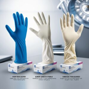 synthetic surgical gloves