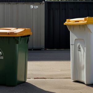 400 litre wheelie bin