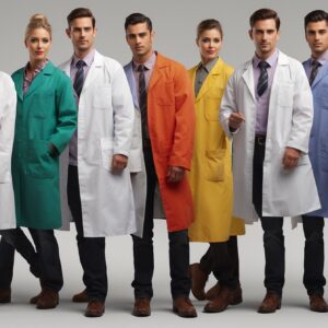 Acid Resistant Lab Coat Small Green