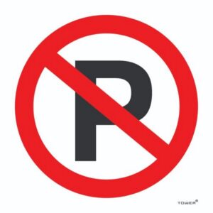 ABS Signage – No Parking – 190 x 190mm – SIGNNP190