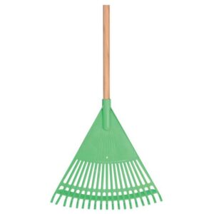 Plastic Rake – Wooden Handle – TOOR1523