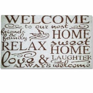 Doormat – Design Coir Welcome Relax – 70 x 40 x 1.4 cm – CMD00007
