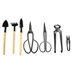 Bonsai Tool Set in Pouch – 7 Piece Set – TOOK2061