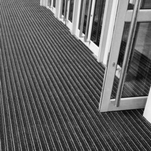 Outdoor Entrance Mat – Super Scraper – 200 x 1.3 cm – per Linear Metre – Black – PMS010001C