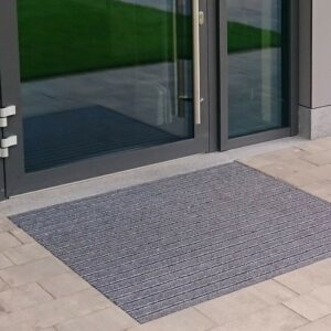 Outdoor Entrance Mat – Super Scraper – 200 x 1.3 cm – per Linear Metre – Grey – PMS060001C