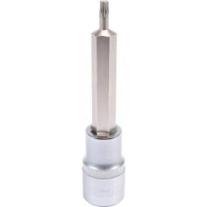 Torx Bit Socket – Male – Chrome Vanadium – 1/2″ Connector – Long – T20 x 100mm – YT-04320