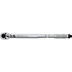 Torque Wrench – Chrome Vanadium – 1/2″ Connector – Range 42-210Nm – Measurement Tolerance 4% – YT-0760