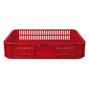 Slim Crate – Open Top – Live Bird – Vented – Plastic Crate – 74 x 53 x 31 cm – Virgin Material – HACCP – PI-LB10_slim-virgin