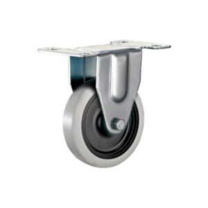 Castor Wheels – Thermoplastic Rubber – Fixed Wheel – 75mm – TOOC498